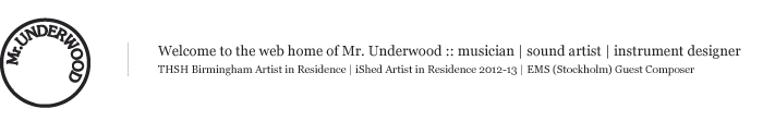 Mr.Underwood
